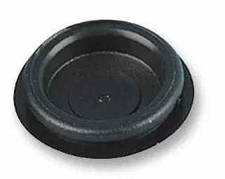 RARAION Plastic Blanking Grommet, Black PVC, 20mm (Pack of 100)
