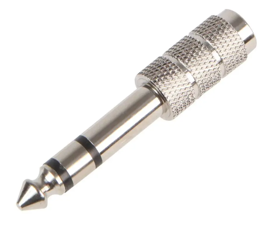 PRO SIGNAL מתאם ג'ק 3.5 מ״מ ל-6.35 מ״מ סטריאו