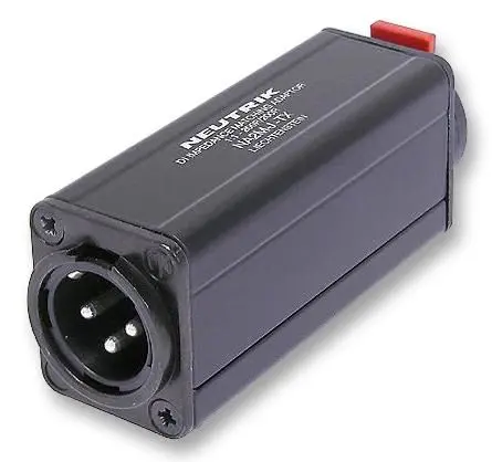 Neutrik Miniature Transformer Balancing Adaptor XLR Male to 1/4” Jack