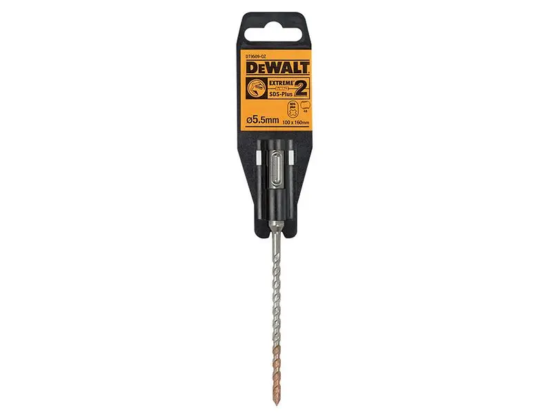 DEWALT SDS Plus EXTREME 2 Drill Bit 5.5 x 160mm