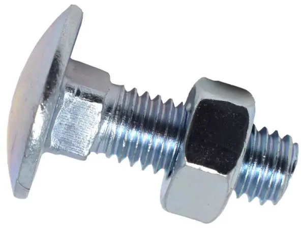 METALMATE® Βίδα Cup Square & Παξιμάδι ZP M8 x 25mm - 50τμχ
