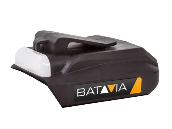 Batavia 18V Battery USB Charger & Flashlight - MAXXPACK Compatible