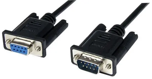 STARTECH Cable Serial Null Modem 2m, 9 Pines, Macho a Hembra
