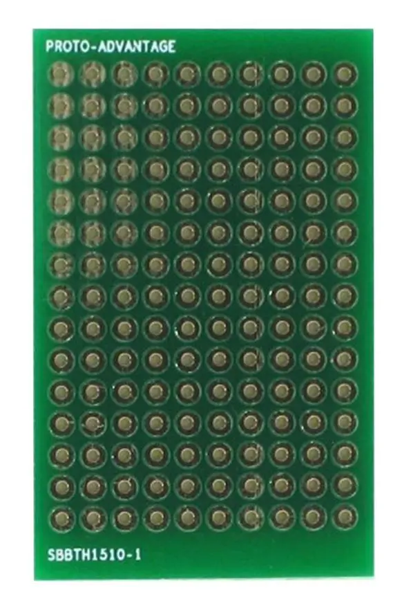 PROTO ADVANTAGE 150포인트 납땜용 브레드보드, 2.54mm 피치