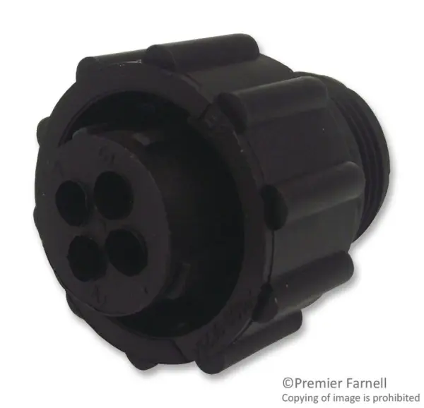 AMP TE Connectivity תקע כבל סדרת CPC 4-כיווני