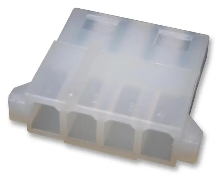 TE Connectivity AMP MATE-N-LOK 4-Way Socket Housing, 5 Pack