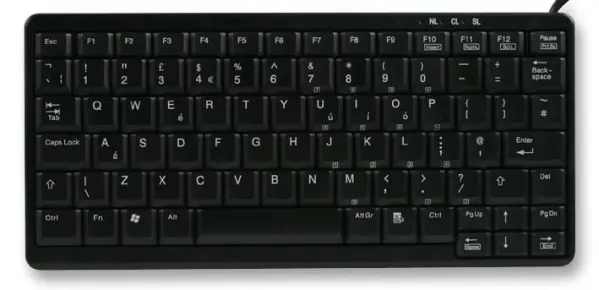 CERATECH Mini-Tastatur Schwarz