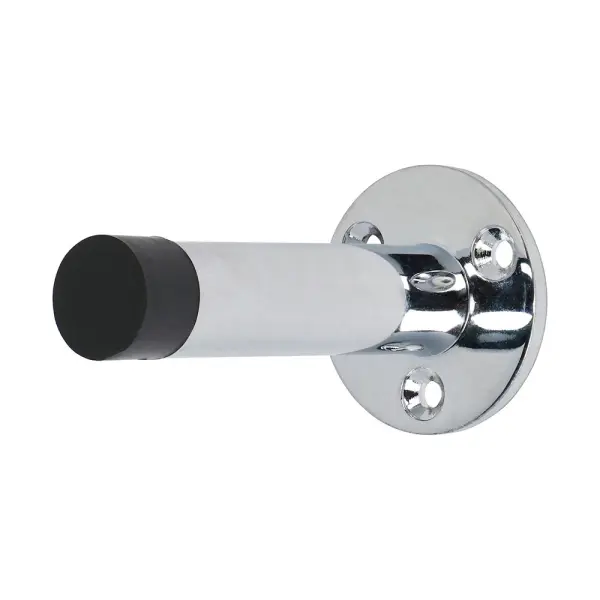 Timco Polished Chrome Door Stop, 70mm
