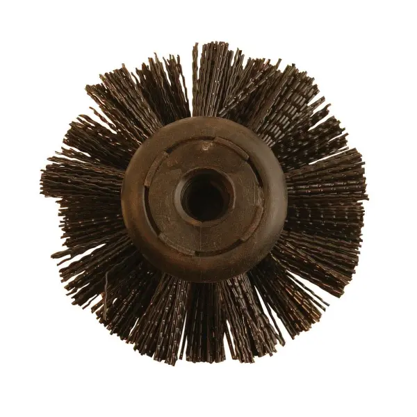 Silverline Drain Brush Head, 100mm, for Drain Cleaning