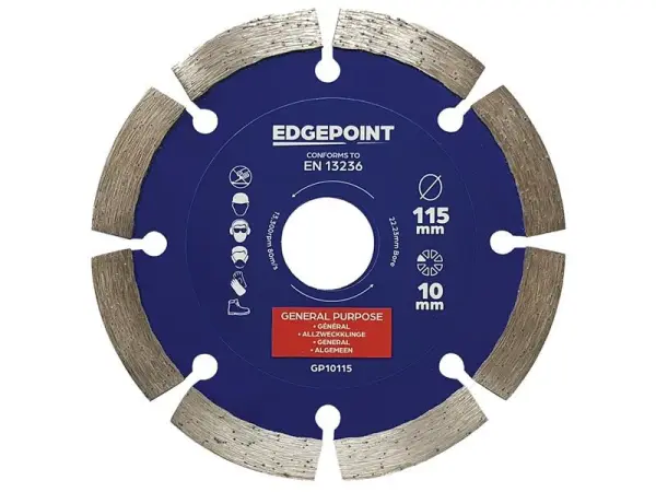 EdgePoint Lama Diamantata per Uso Generale 115mm