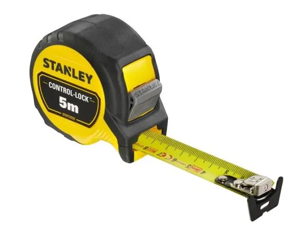 STANLEY® Hand Tools - CONTROL-LOCK™ Pocket Tape 5m (Width 25mm) (Metric only)