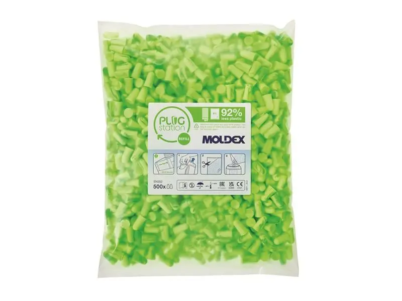 Moldex Pura-Fit PlugStation 500 Nachfüllpackung SNR 36 dB (500 Paar)