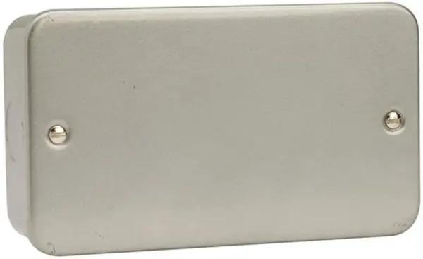 CLICK סגירת מעגל כפולה ממתכת עמידה, 140x80x4 מ״מ