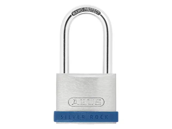 ABUS Silver Rock 5 Padlock, 40mm Shackle, Keyed Alike