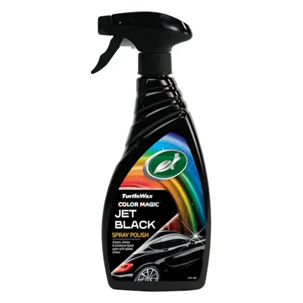 Turtle Wax - Jet Black Spray Polish 500ml