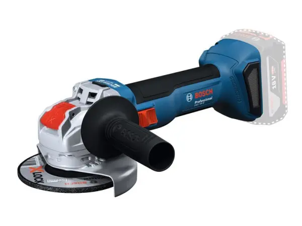 Bosch GWX 18V-8 Professional 18V X-LOCK Cordless Angle Grinder Bare Unit 125mm