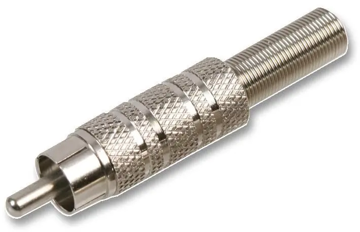 PRO SIGNAL Phono Plug, Vernikkeld, 6mm