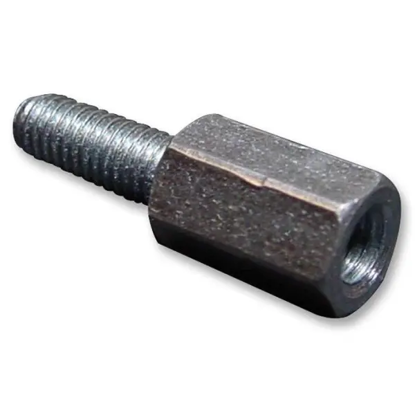ESSENTRA COMPONENTS Hex Standoff / Spacer Mild Steel Male to Female, 10 Pack - M3 8mm