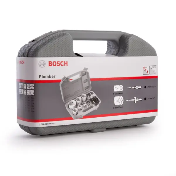 Bosch - Set Lubang Pipa Keluli Laju Tinggi (9 Keping)