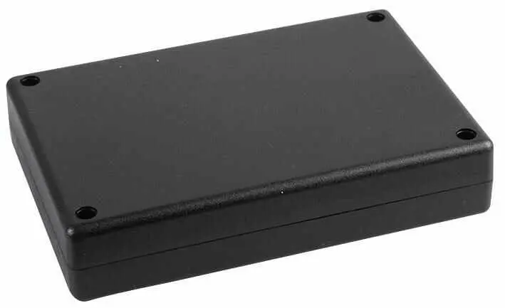 Multicomp - Boîte de rangement ABS avec couvercle, 178x122x36mm, Noir