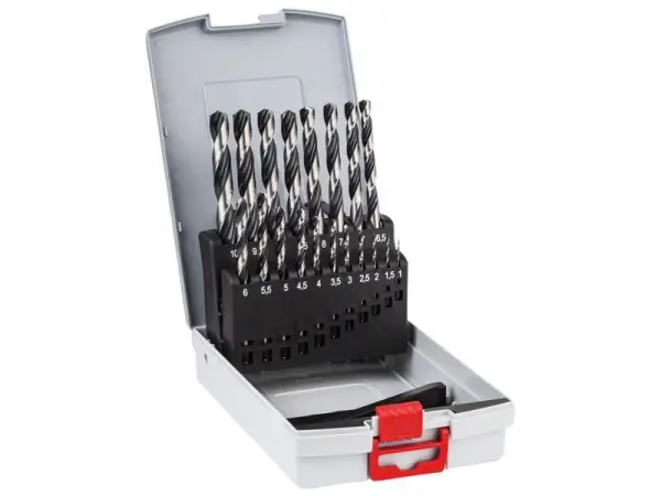 Bosch HSS Twist PointTeQ Drill Bit Set, 19pc
