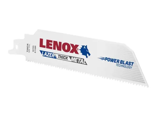 LENOX Hoja para Sierra Reciprocante MetalWave, 152mm, 10 DPI (Paquete de 5)