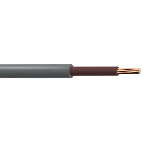 PITACS 6181Y Single Core & Earth Cable, Grey, 16mm, 50m