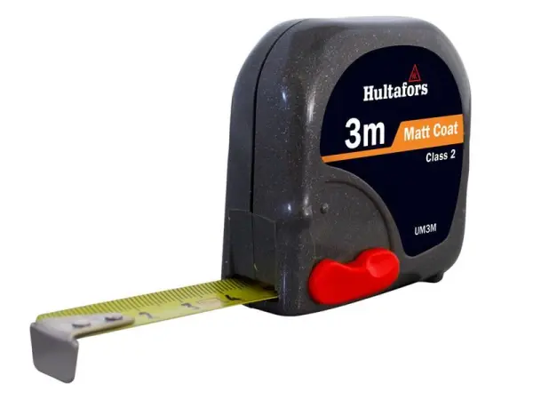 Hultafors Uni-Matic II 3m Pocket Tape, 16mm, Metric