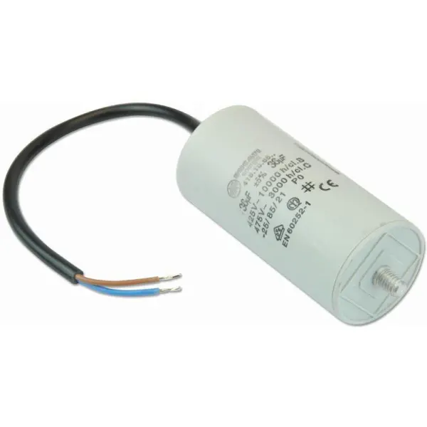DUCATI 36µF 450V AC Wire Leaded Film Capacitor