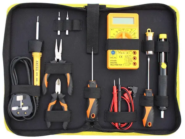 ANTEX CS18 Soldering Tool Kit with Multimeter, 18W