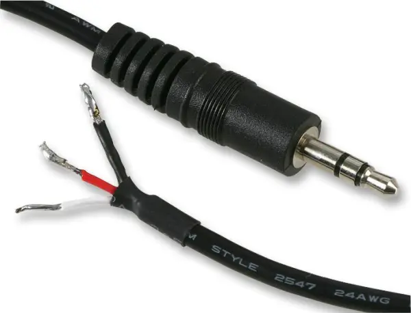RARAION - Kabel Audio 3.5mm Stereo Jack ke Hujung Bebas 15m