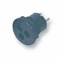 BULGIN SA2404 Conector Miniatura de 3 Polos para Montagem em Painel