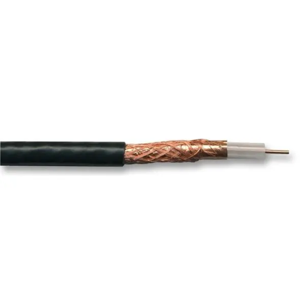 Pro Power PP240 Digital Coaxial Cable 100m Reel Black 75 Ohm