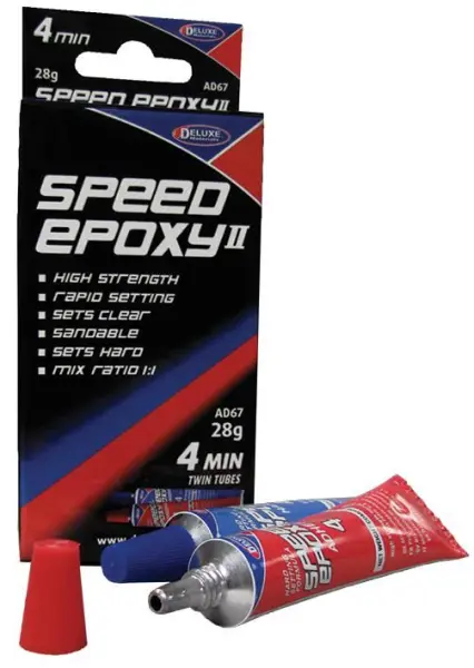 DELUXE Speed Epoxy II 4 Minute Epoxy Adhesive - 28g