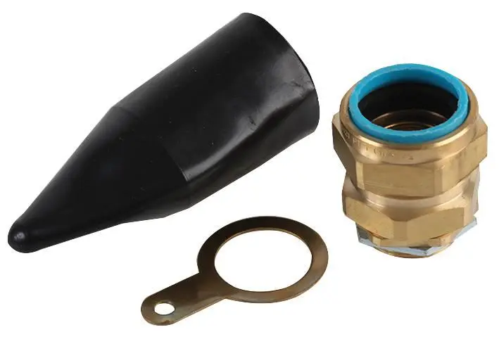 CONCORDIA CW20s Gland per Cavi in Ottone, IP66, M20, Confezione da 2