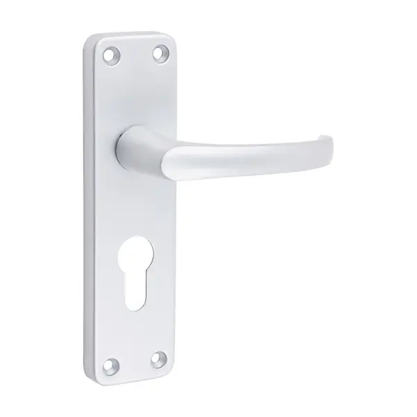 Timco Handle Kunci Lever Euro – Aluminimum Satin, 100mm