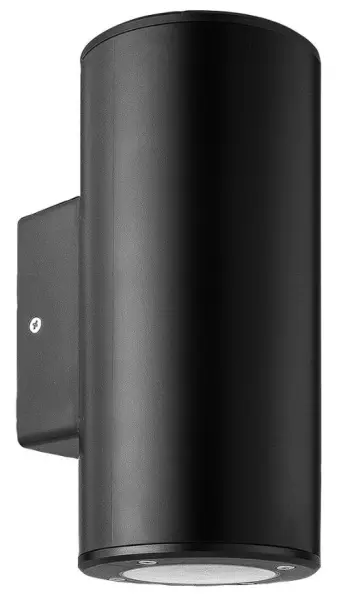 PRO ELEC תאורת קיר חוץ עילית ותחתית, IP44, עיצוב עגול