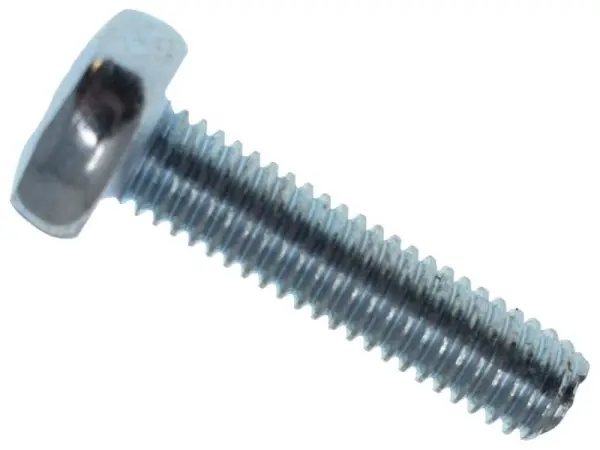 METALMATE® Wkręt Maszynowy Cynkowany Łeb Walcowy Pozi M6 x 25mm (25 szt.)