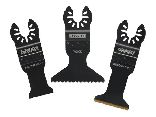 DeWalt DT20760 Jeu de Lames Oscillantes, 3 Pièces