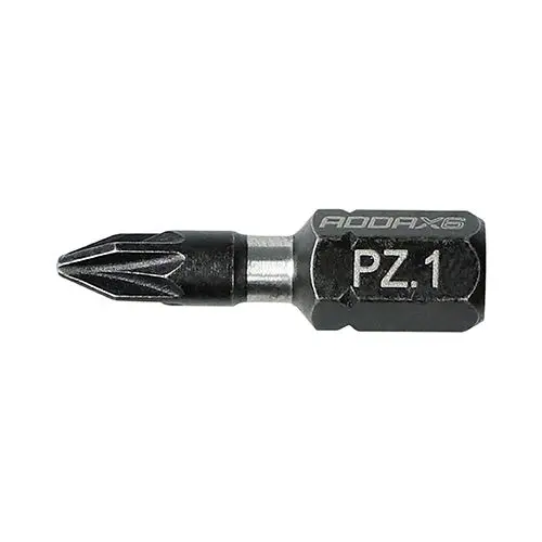 Timco 임팩트 드라이버 비트 PZ1 x 25mm, 10개 세트, 경화강