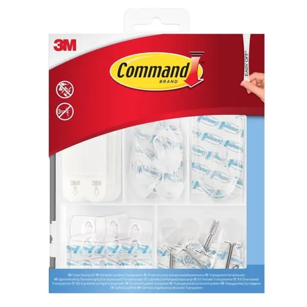 Command Clear Variety Kit 162g für rückstandsloses Aufhängen