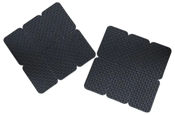 Rubber Self Adhesive Anti-Scratch Pads, 44mm x 30mm, Pack of 12