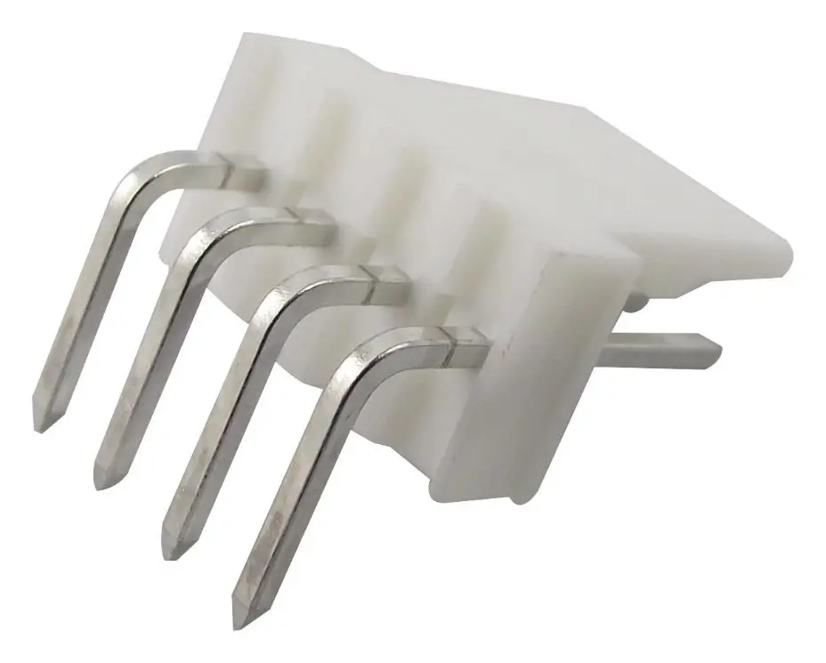 MOLEX Connecteur à broches carrées 0.1, 4 voies, pas de 2.54mm