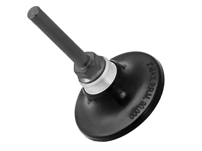 Flexipads Suporte Quick Lock Tipo R, Borracha Dura, 50mm, Eixo 6mm