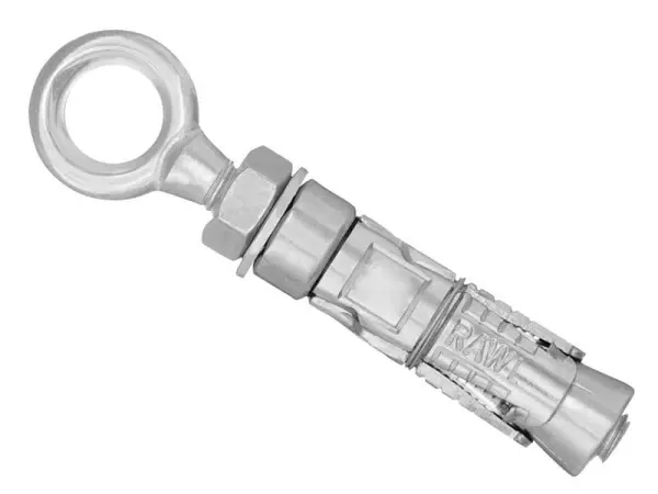 Rawlplug בורג עין Rawlbolt M12, פלדה, חבילת 2
