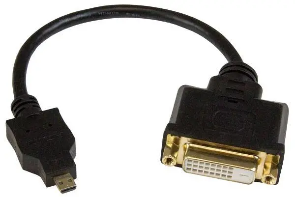 STARTECH Adaptér Micro HDMI samec na DVI-D samice, 200mm