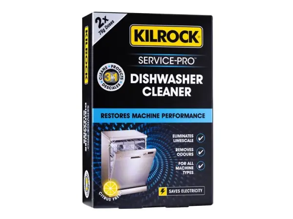 Service Pro Dishwasher Descaler & Cleaner, 2 x 75g Sachets
