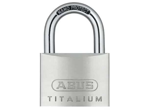 ABUS 64TI/60mm Glas Tiotaliama Éadrom & Slán