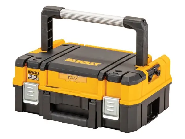 DeWALT TSTAK™ 2.0 Shallow Toolbox with Long Handle, 330x440x185mm