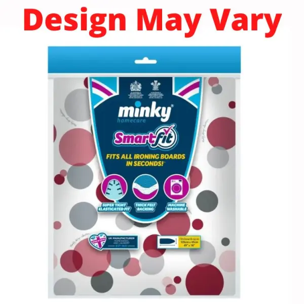 Minky Smart Fit Ironing Board Cover Standard 125 x 45cm